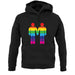 Gay Toilet Sign unisex hoodie