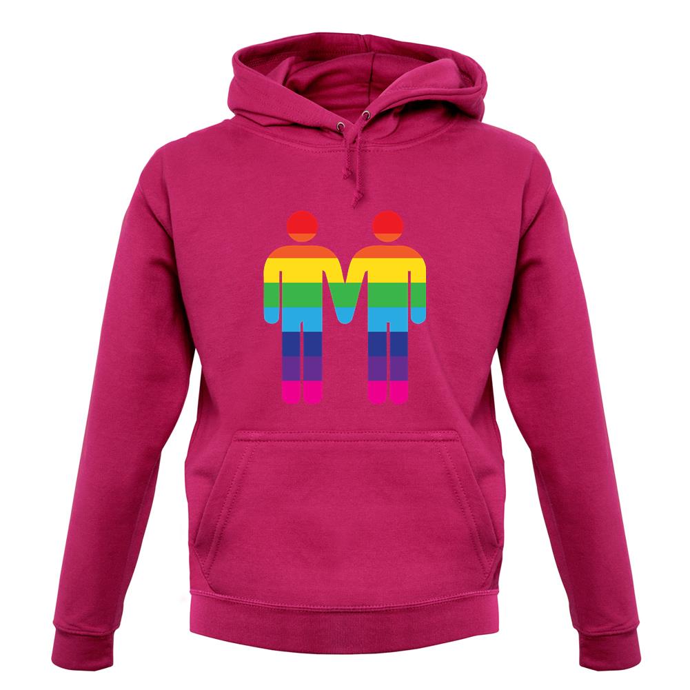 Gay Toilet Sign unisex hoodie