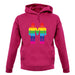 Gay Toilet Sign unisex hoodie