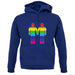 Gay Toilet Sign unisex hoodie