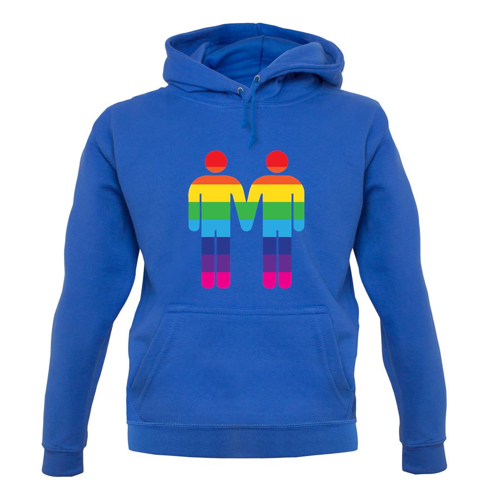 Gay Toilet Sign unisex hoodie