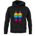 Lesbian Toilet Sign unisex hoodie