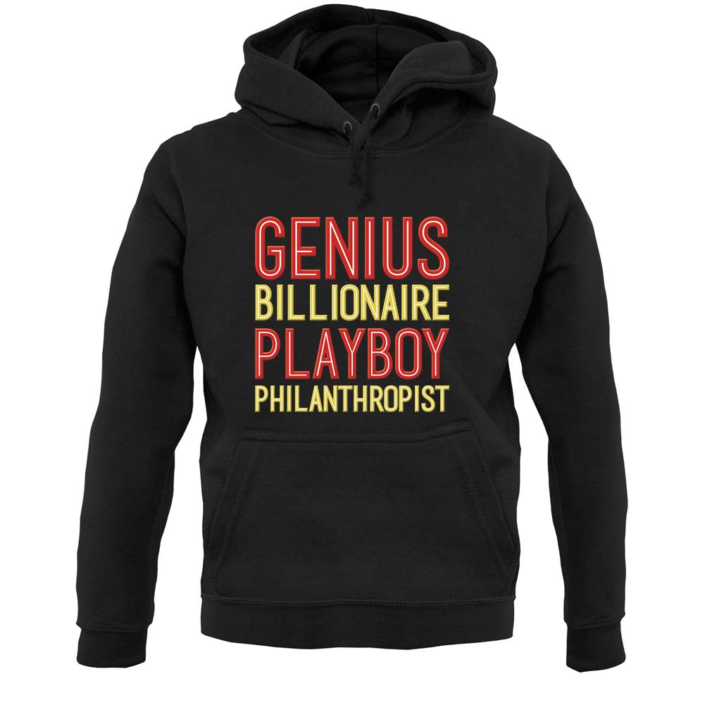 Genius Billionaire Playboy Philanthropist Unisex Hoodie