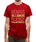 Genius Billionaire Playboy Philanthropist Mens T-Shirt