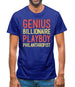 Genius Billionaire Playboy Philanthropist Mens T-Shirt