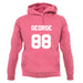 George 88 unisex hoodie