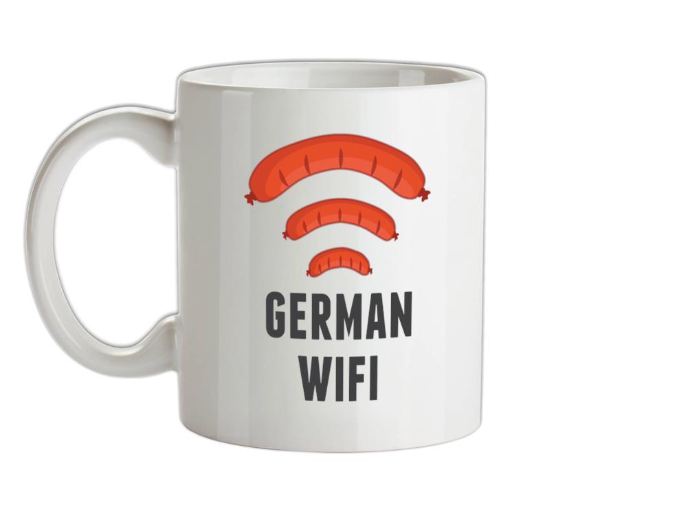 German Wifi Ceramic Mug