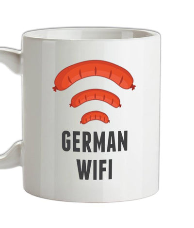 German Wifi Ceramic Mug