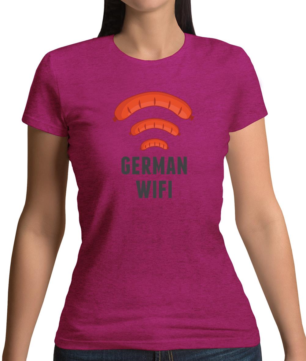 German Wifi Womens T-Shirt