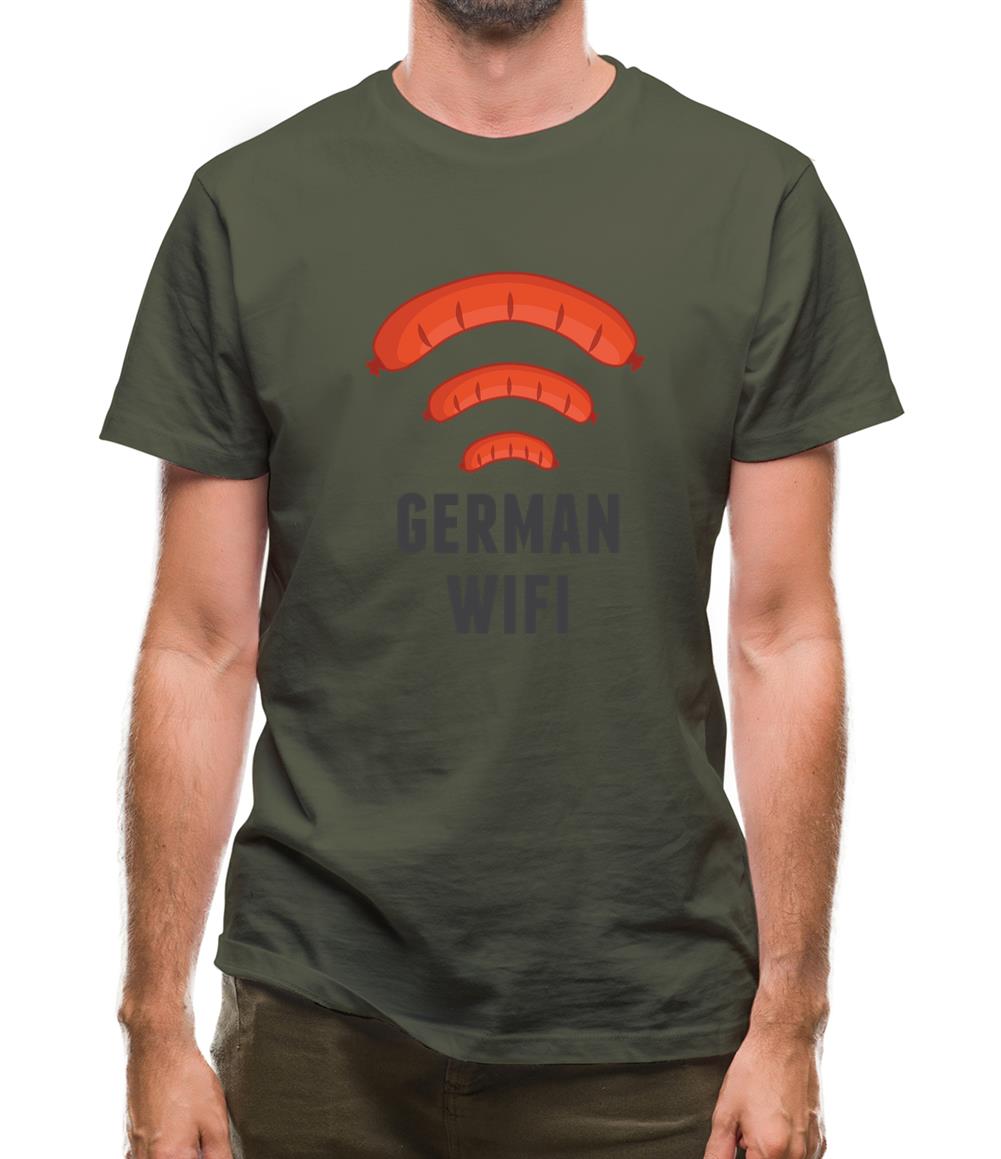 German Wifi Mens T-Shirt