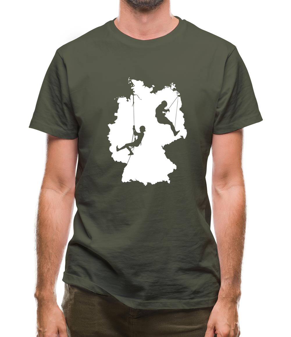 Germany Climbing Mens T-Shirt