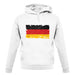 Germany Grunge Style Flag unisex hoodie