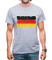 Germany Grunge Style Flag Mens T-Shirt