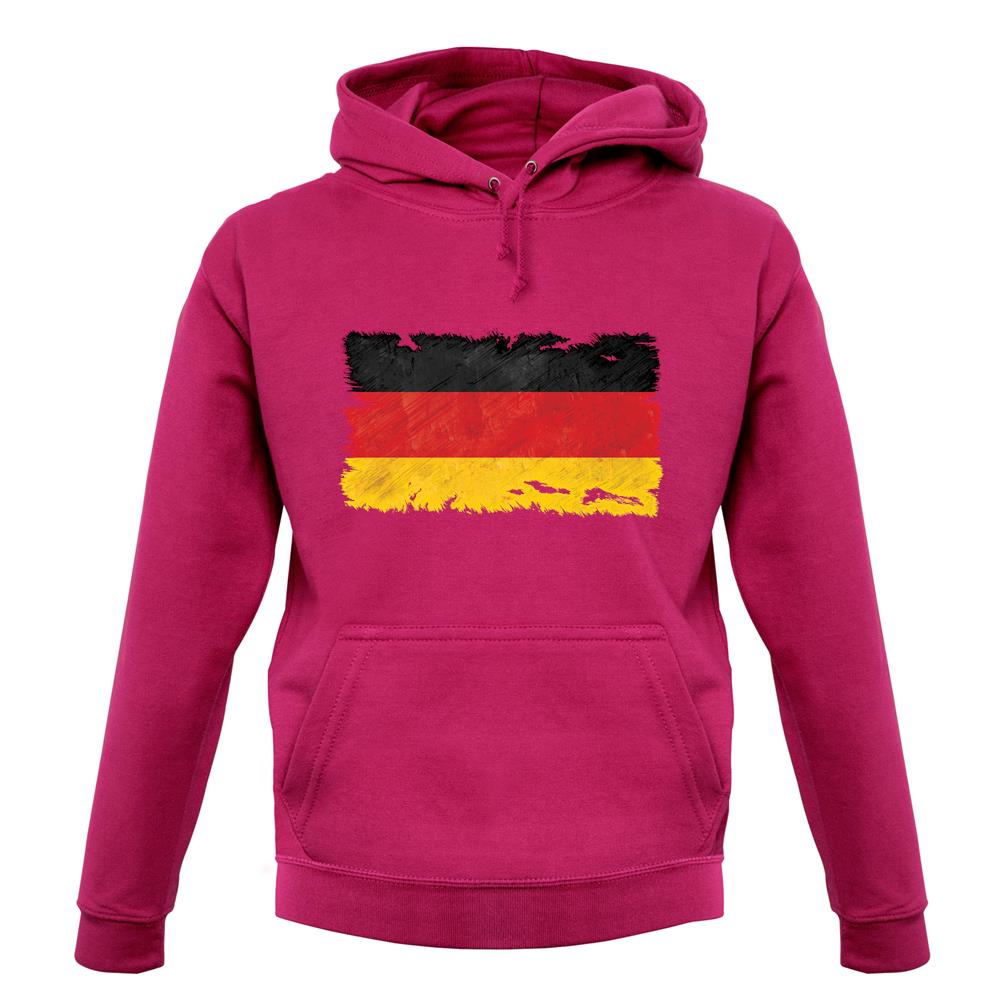 Germany Grunge Style Flag unisex hoodie