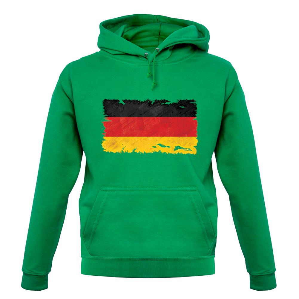 Germany Grunge Style Flag unisex hoodie