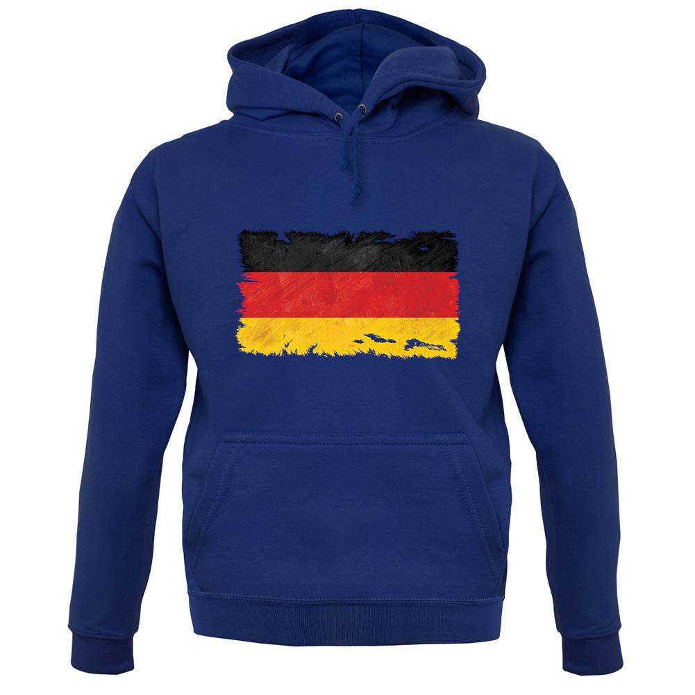 Germany Grunge Style Flag unisex hoodie