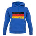 Germany Grunge Style Flag unisex hoodie
