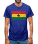 Ghana Grunge Style Flag Mens T-Shirt