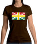Ghanaian Union Jack Flag Womens T-Shirt
