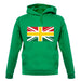 Ghanaian Union Jack Flag unisex hoodie