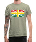 Ghanaian Union Jack Flag Mens T-Shirt