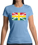 Ghanaian Union Jack Flag Womens T-Shirt