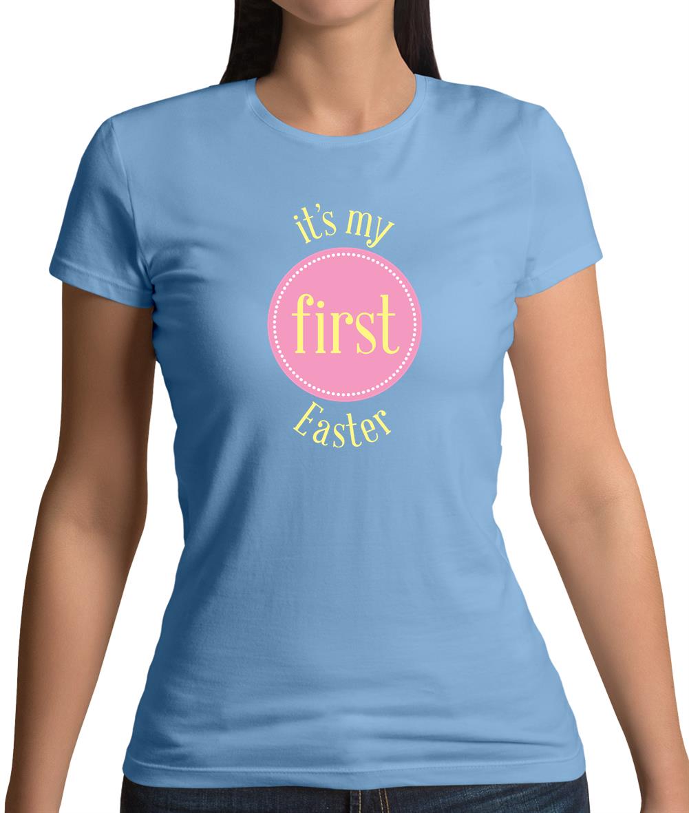 My First Easter (Pink) Womens T-Shirt
