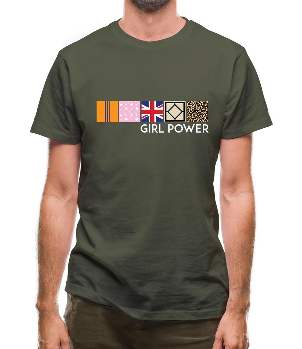 Girl Power Mens T-Shirt