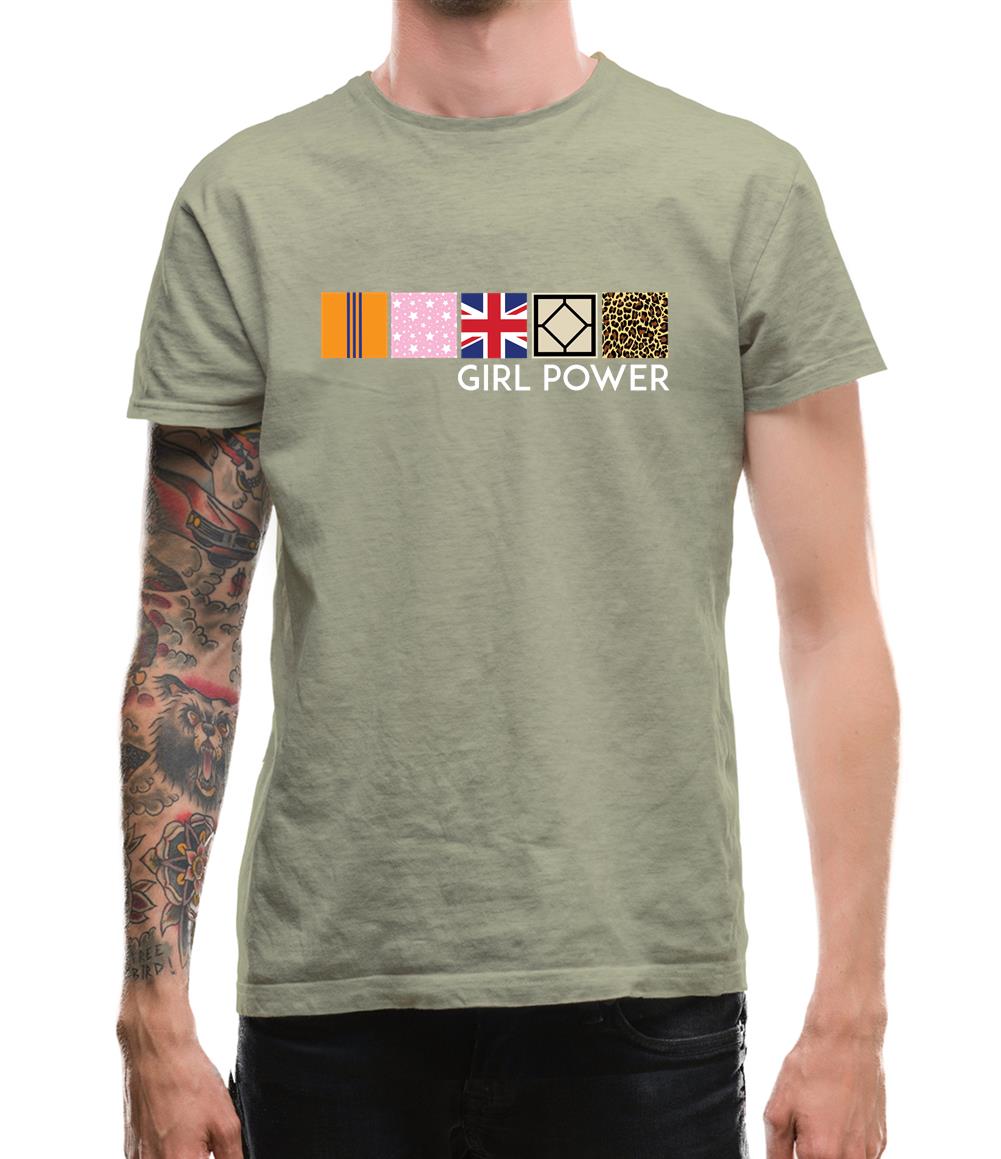 Girl Power Mens T-Shirt