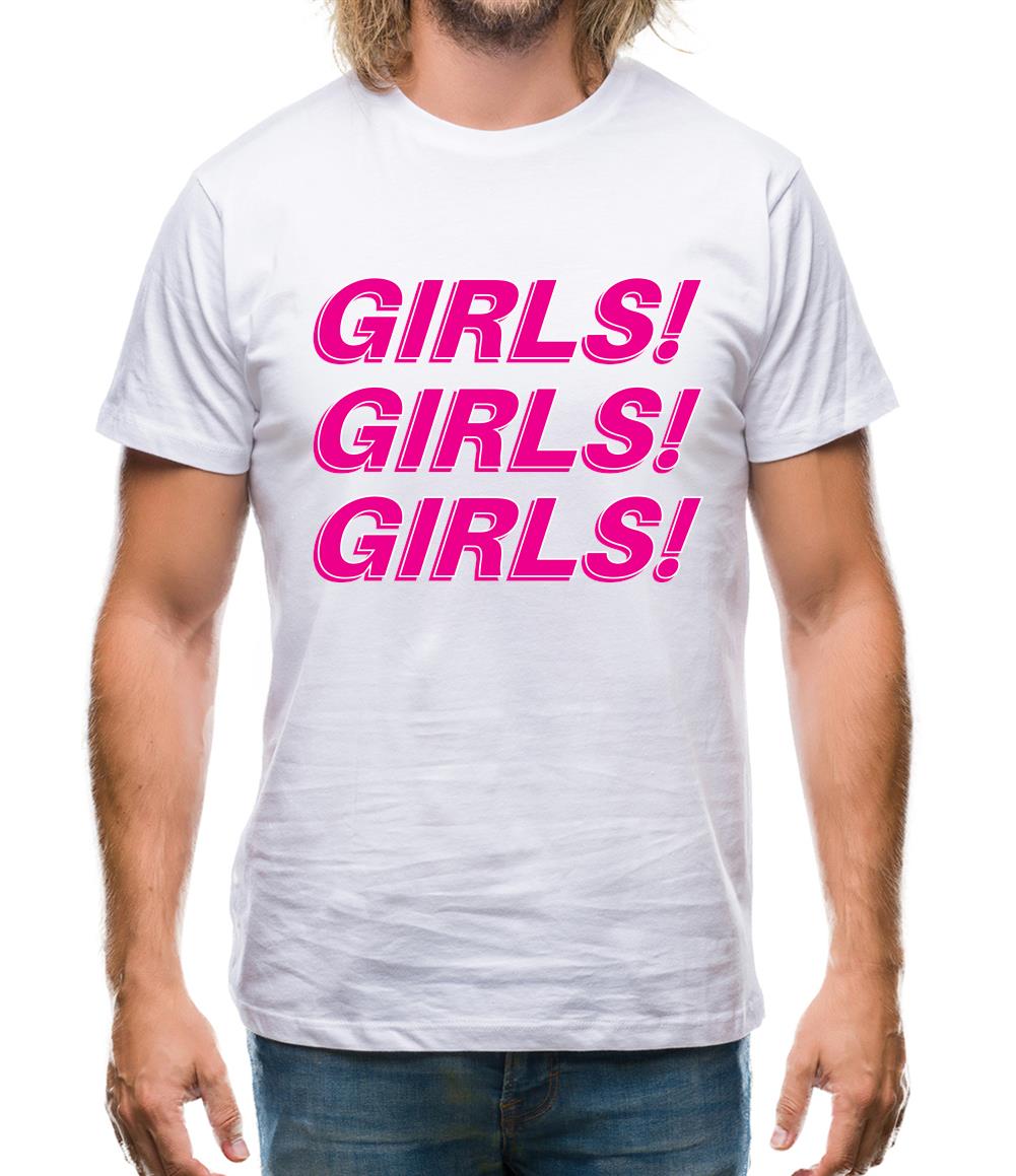 Girls Girls Girls Mens T-Shirt