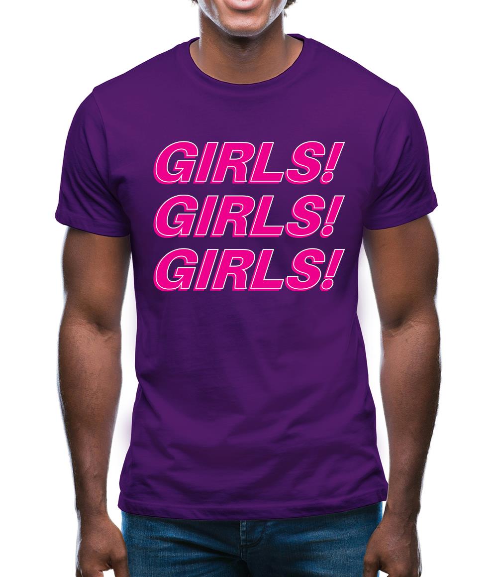 Girls Girls Girls Mens T-Shirt