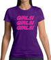 Girls Girls Girls Womens T-Shirt