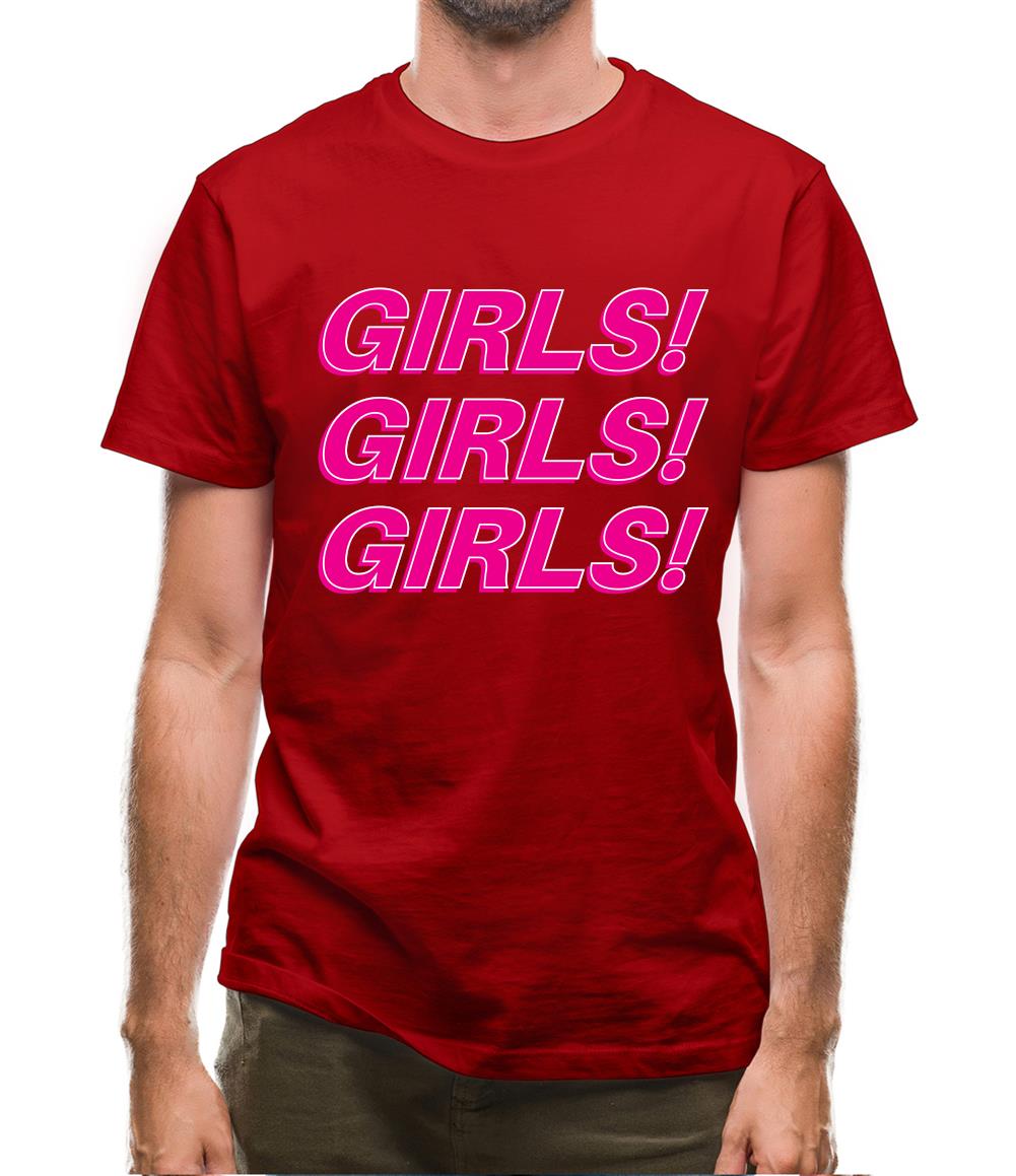 Girls Girls Girls Mens T-Shirt