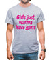 Girls Just Wanna Have Guns Mens T-Shirt