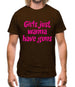 Girls Just Wanna Have Guns Mens T-Shirt