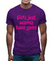 Girls Just Wanna Have Guns Mens T-Shirt