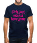 Girls Just Wanna Have Guns Mens T-Shirt