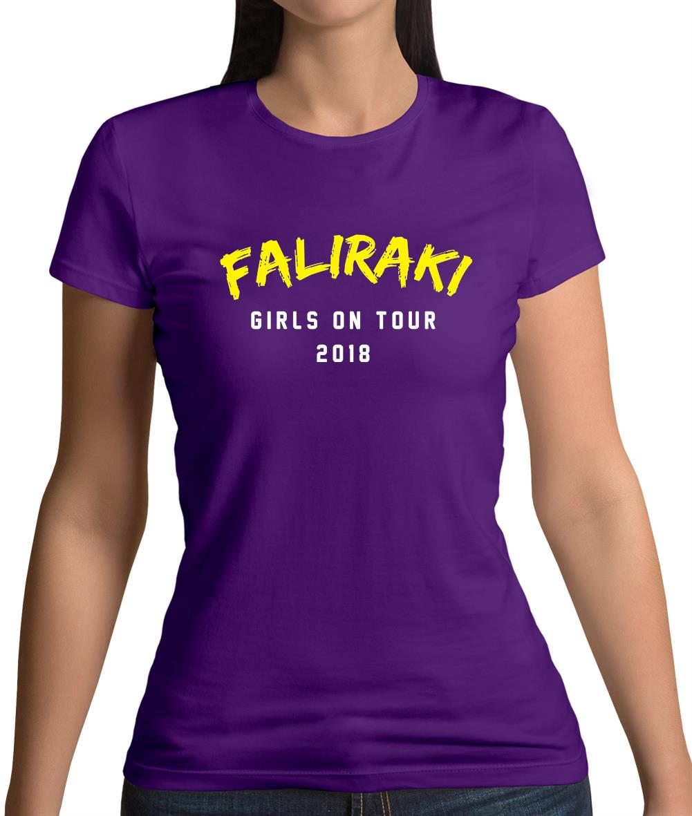 Girls On Tour Faliraki Womens T-Shirt