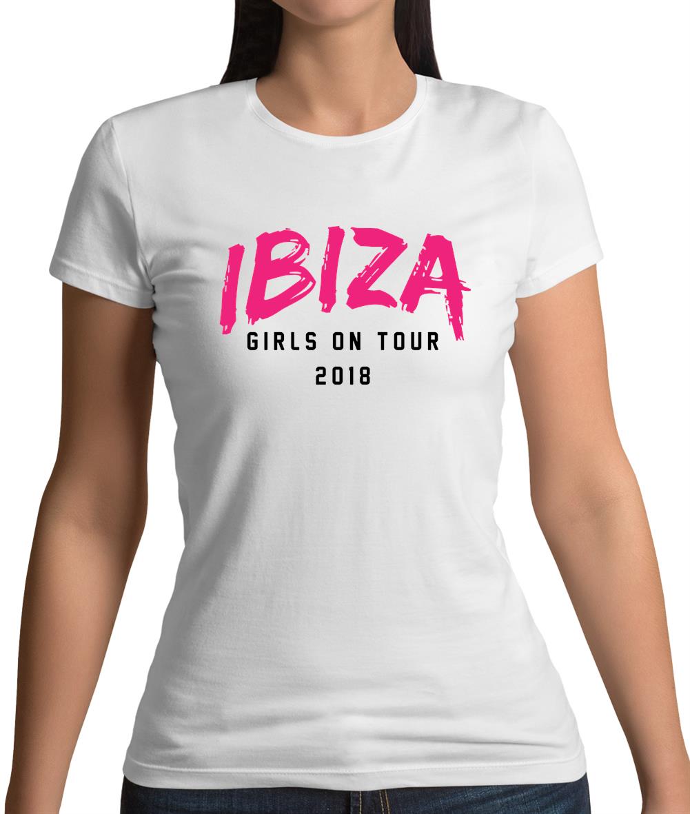 Girls On Tour Ibiza Womens T-Shirt