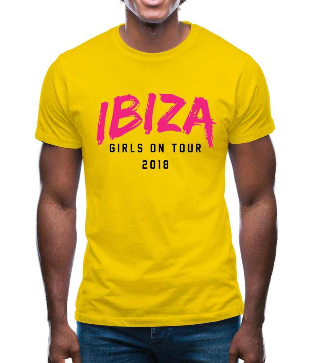 Girls On Tour Ibiza Mens T-Shirt