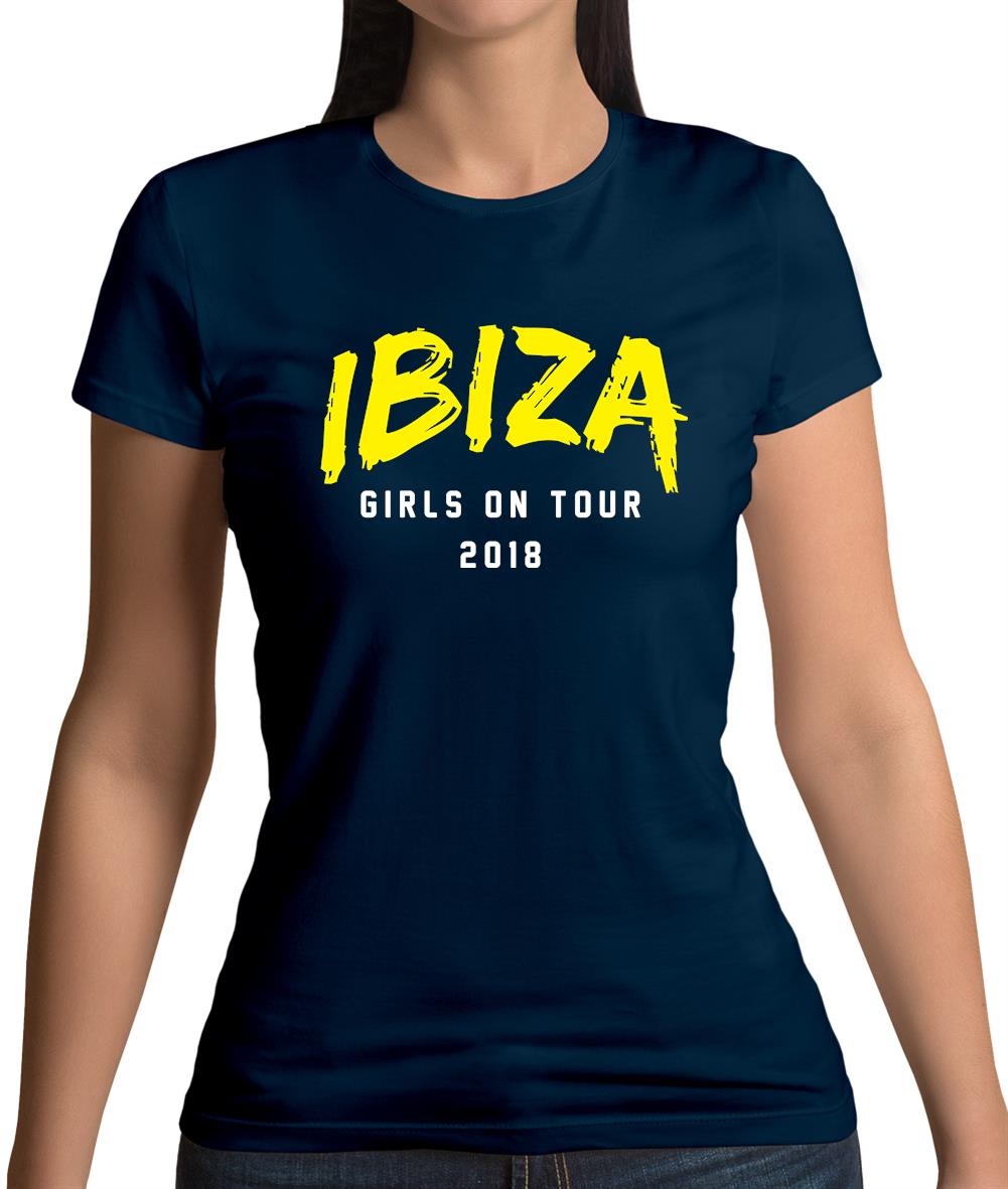 Girls On Tour Ibiza Womens T-Shirt