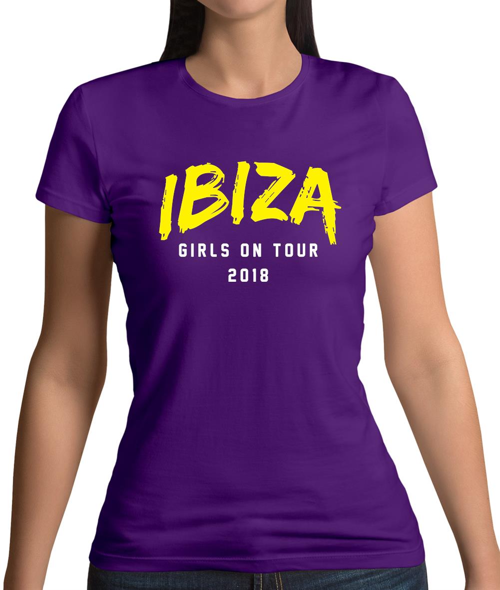 Girls On Tour Ibiza Womens T-Shirt