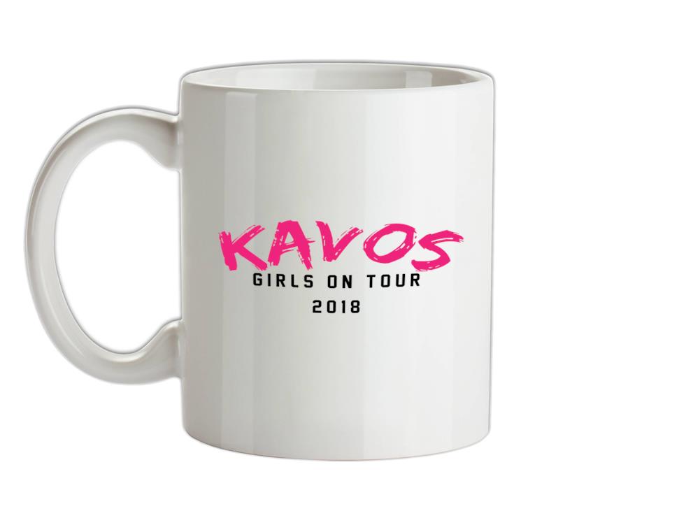 Girls On Tour Kavos Ceramic Mug
