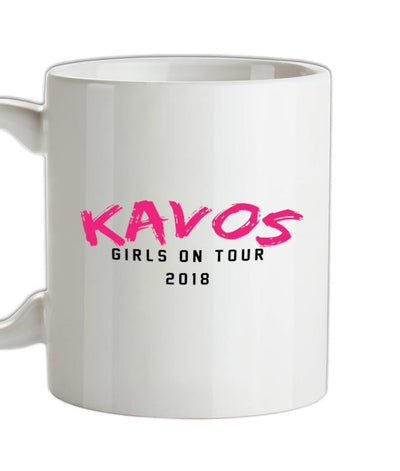 Girls On Tour Kavos Ceramic Mug