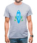 Girls Surf Too Mens T-Shirt