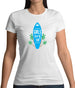 Girls Surf Too Womens T-Shirt