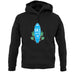 Girls Surf Too unisex hoodie