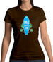 Girls Surf Too Womens T-Shirt