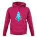 Girls Surf Too unisex hoodie