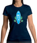 Girls Surf Too Womens T-Shirt